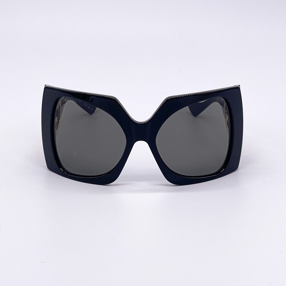 NEW GUCCI OVERSIZED BLACK WOMEN SUNGLASSES GUCCI GG1255S 001 NEW GUCCI EYEWEAR - Picture 3 of 12